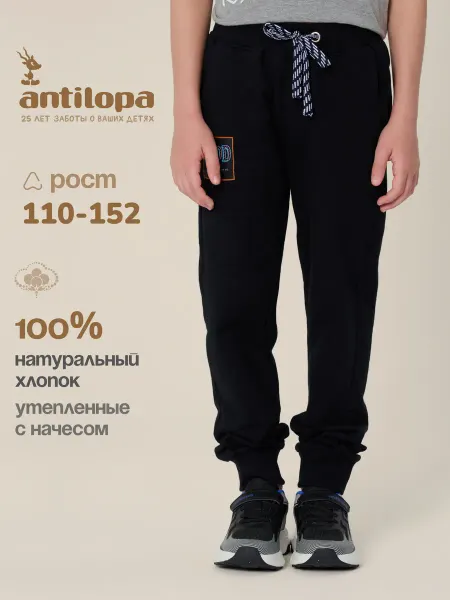 Antilopa Брюки детские спортивные утепленные с начесом