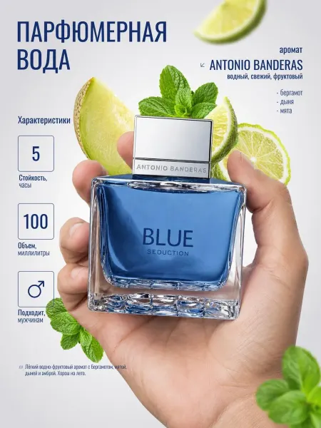 ANYLADY PARFUM Духи мужские ANTONIO BANDERAS 100 мл
