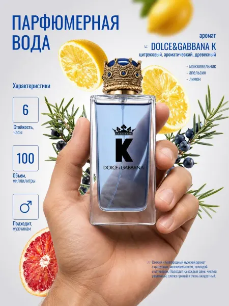 ANYLADY PARFUM Духи мужские DOLCE&GABBANA K 100 мл