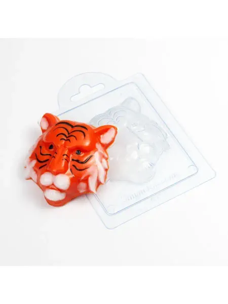 AnyMolds Барельеф Тигр форма для мыла и шоколада