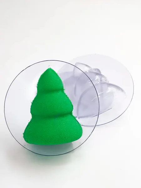 AnyMolds Ёлочка форма пластиковая для бомбочек, шоколада и мыла