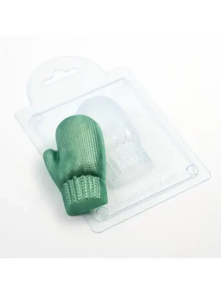 AnyMolds Варежка вязаная правая форма для мыла