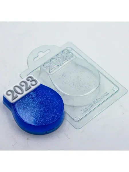 AnyMolds Пластиковая форма для мыла и шоколада Круг с цифрами вверху