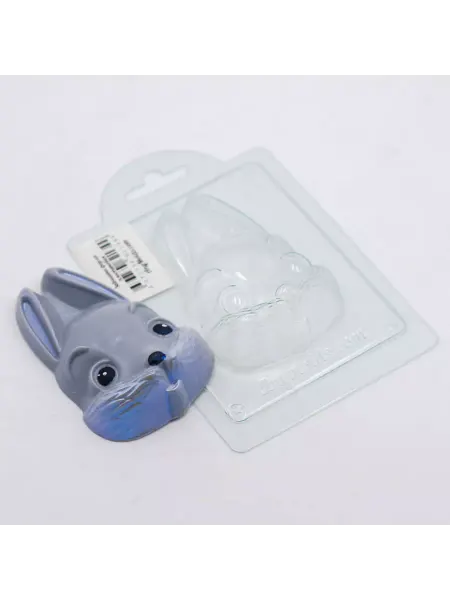 AnyMolds Пластиковая форма для мыла и шоколада Зайчишка