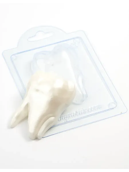 AnyMolds Зубик форма пластиковая для мыла и шоколада