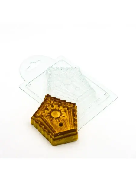 AnyMolds Пластиковая форма для мыла и шоколада Скворечник