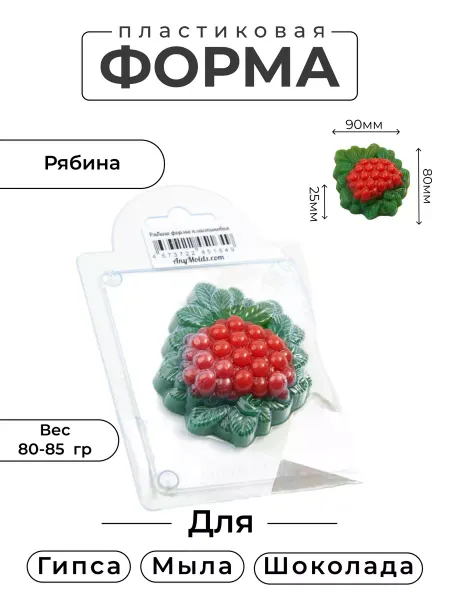 AnyMolds Рябина форма для мыла и шоколада