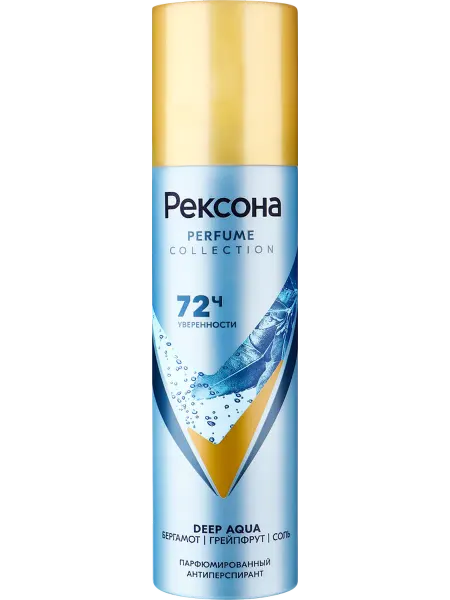 РЕКСОНА Антиперсперант Deep aqua, парфюмированный аэрозоль (