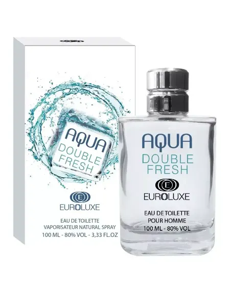 Unitop Духи мужские стойкие Aqua Double Fresh Туалетная вода 100 мл