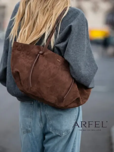 ARFEL' Сумка через плечо замшевая тоут