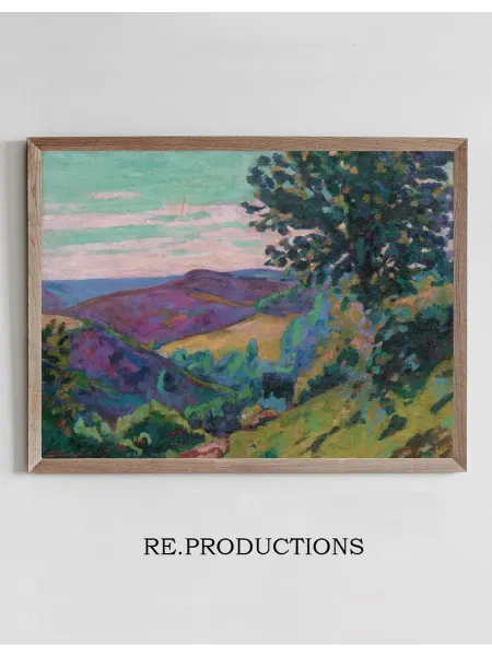 Re.productions Постер Paysage De Crozant - Armand Guillaumin