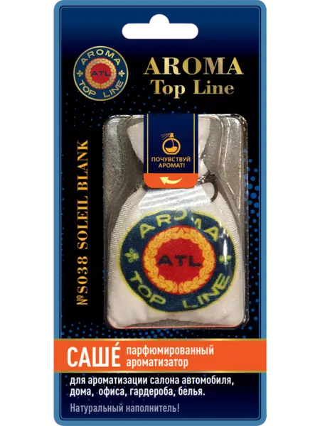 Aroma top line Ароматизатор для автомобиля Саше № s038