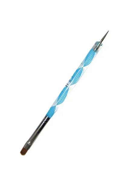 Мир красоты Кисточка-дотс двусторонний для геля Art Brush