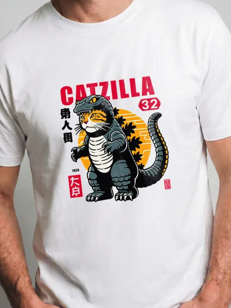 Футболкин Art Футболка с принтом Canzilla