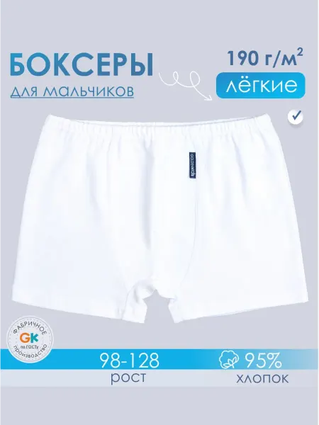 Golden kid`s art Трусы детские трикотажные боксеры "Лайт"