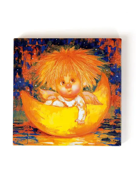Artangels.Originals Магнит сувенирный на холодильник "Счастье тебе улыбнулось"