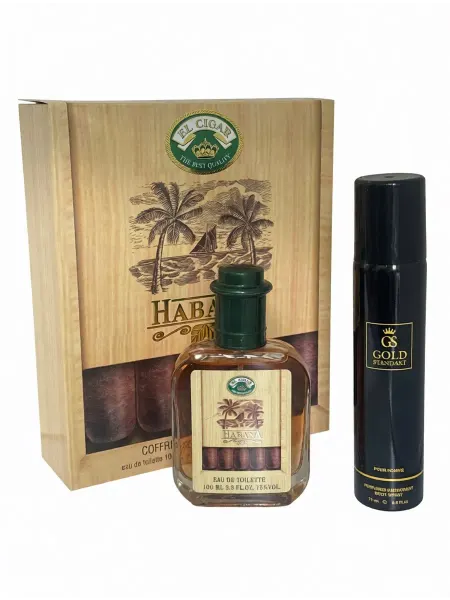 Artdomenico Подарочный набор для мужчин El Cigar Habana туалетная вода +…