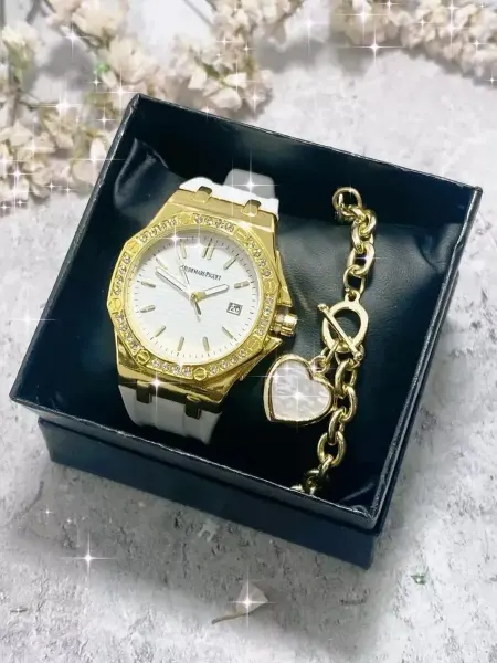 Audemars Piguet Часы женские кварцевые с браслетом