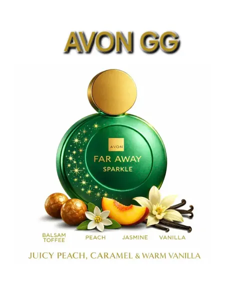 AVON GG Женская парфюмерная вода For Away sparkle
