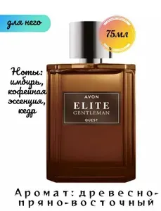 AVON Туалетная вода Elite Gentleman Quest 75 мл