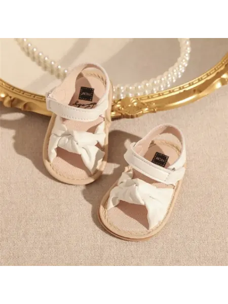 Pretty Baby Пинетки сандалии для новорожденных малышей для девочки