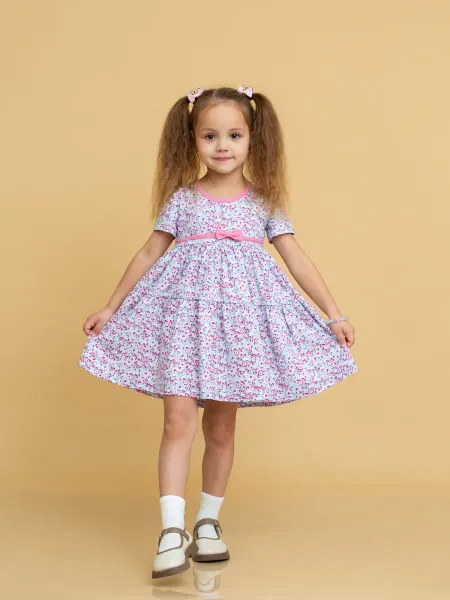 Babykiss Платье трикотажное на лето в садик