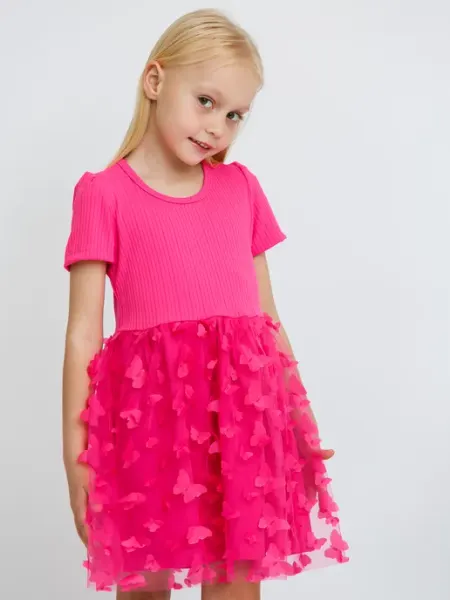 Babykiss Платье нарядное из Фатина праздничное на утренник в сад