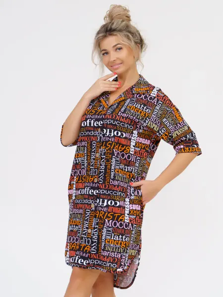 Bakr Textil Туника платье рубашка больших размеров