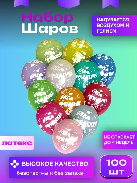 Magic Of Balls Шарики воздушные набор на день рождение фотозона