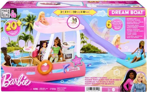 Игровой набор Barbie Лодка Мечты HJV37