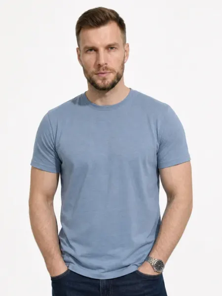 Basic look Мужская футболка из хлопка