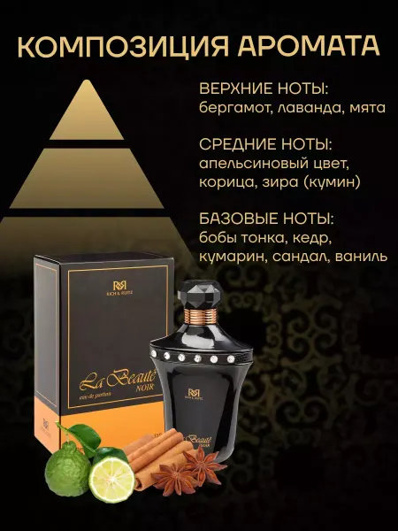Al Haramain Perfumes Парфюмерная вода LA BEAUTE NOIR 100мл