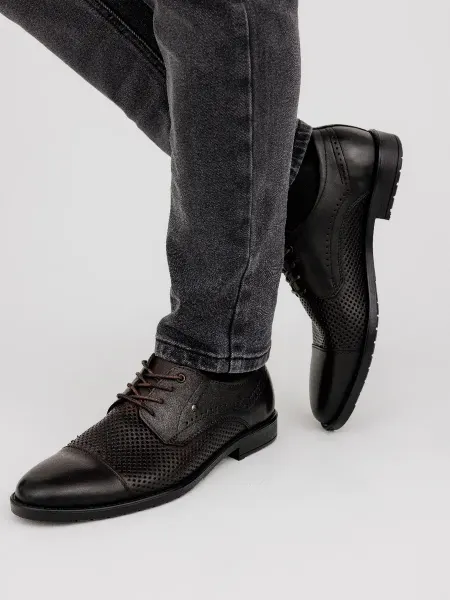 Beon Wear Туфли классические летние натуральные с перфорацией