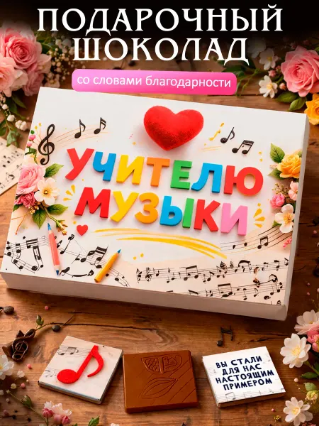 Лаборатория Счастья Подарок учителю музыки на день рождения