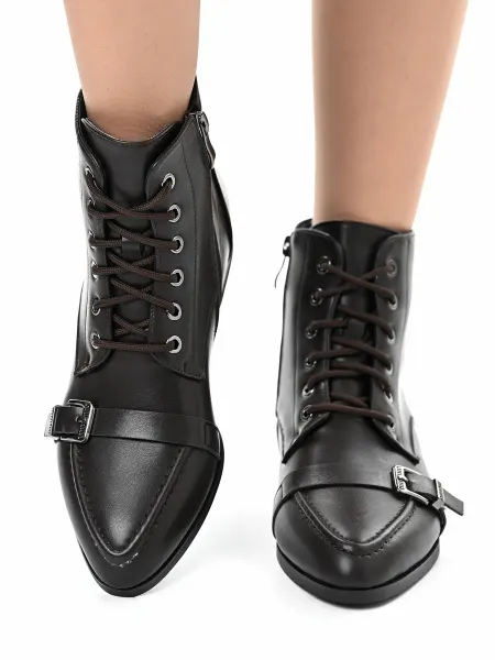 BESMODA SHOES Ботинки демисезонные кожаные