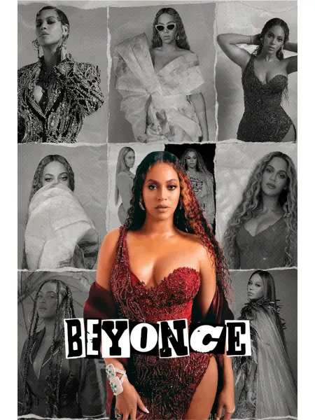 Red Hot Chili Music Постер "Beyonce. Коллаж"