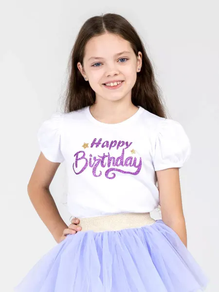 Валерия Мура Футболка "Happy Birthday"