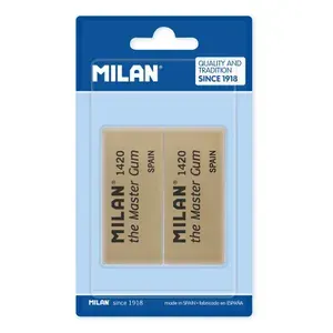 MILAN набор ластиков Master Gum для художников, 2 штуки, BMM10314