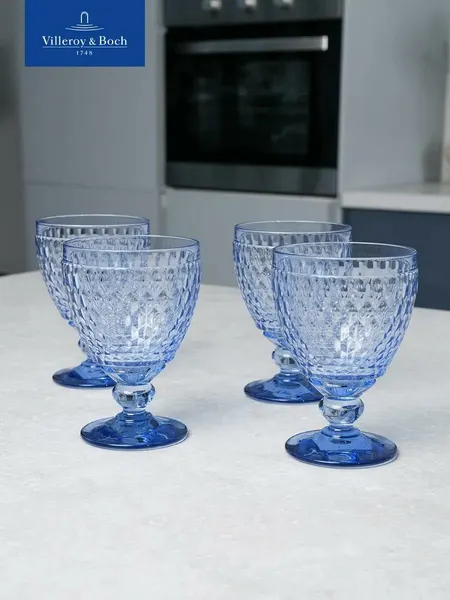 Villeroy & Boch Набор бокалов для воды 410 мл, 4 шт, Boston Coloured green