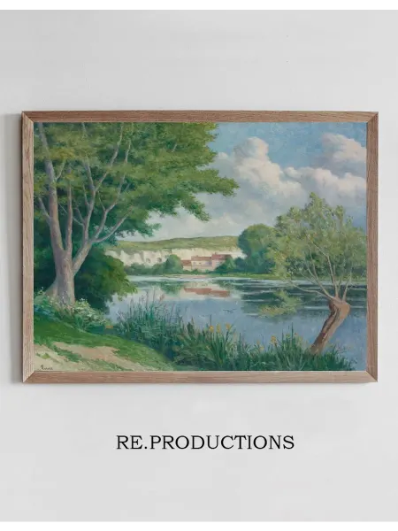 Re.productions Постер Bord De Seine - Maximilien Luce