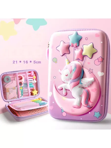 Pencil Box Пенал в школу единорожка