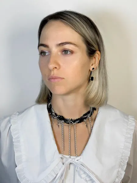 Lia Brand Многослойное колье с подвесками бижутерия