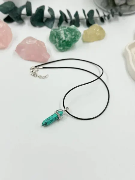 Brasleti_charm Кулон маятник бирюза украшение бижутерия