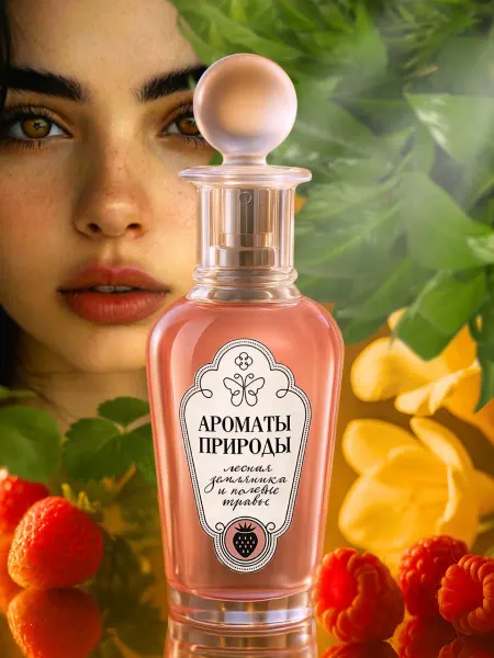 Brocard Ароматы природы Духи Лесная Земляника и полевые травы