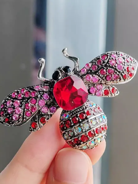Miss Broshka Брошь женская бижутерия Жук подарок