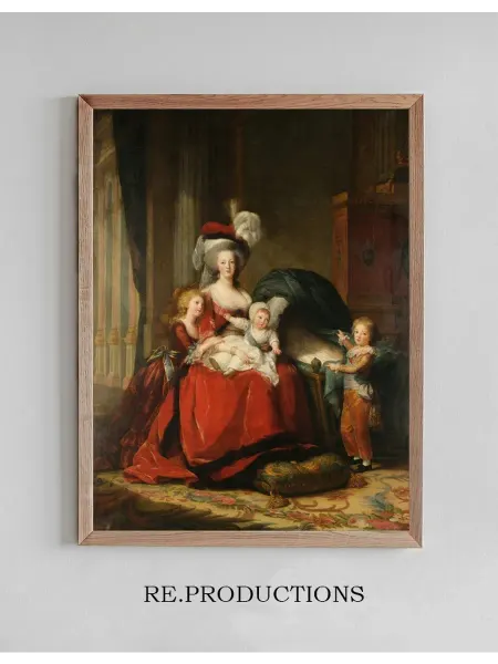 Re.productions Постер Marie-Antoinette - Elisabeth Louise Vigée Le Brun