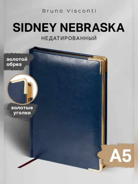 BRUNO VISCONTI Подарочный набор А5 "SIDNEY NEBRASKA" (Ежедневник и ручка)