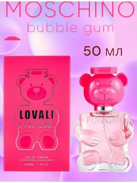 MOSCHINO Духи москино Bubble Gum Fun Girl