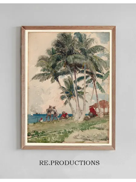 Re.productions Постер The Buccaneers - Winslow Homer