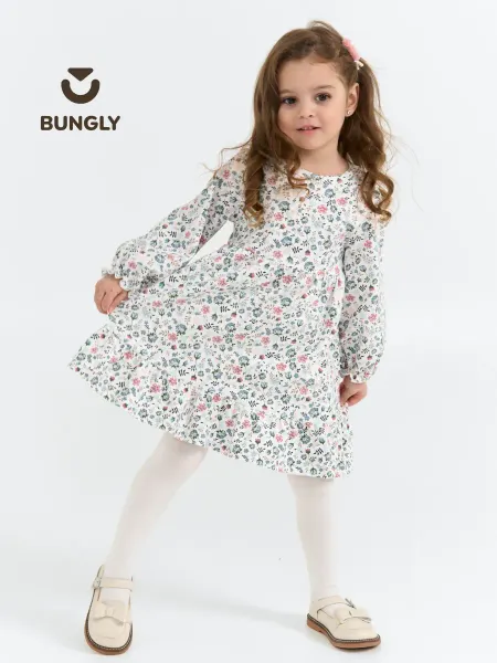 Bungly Платье с оборкой для малышей